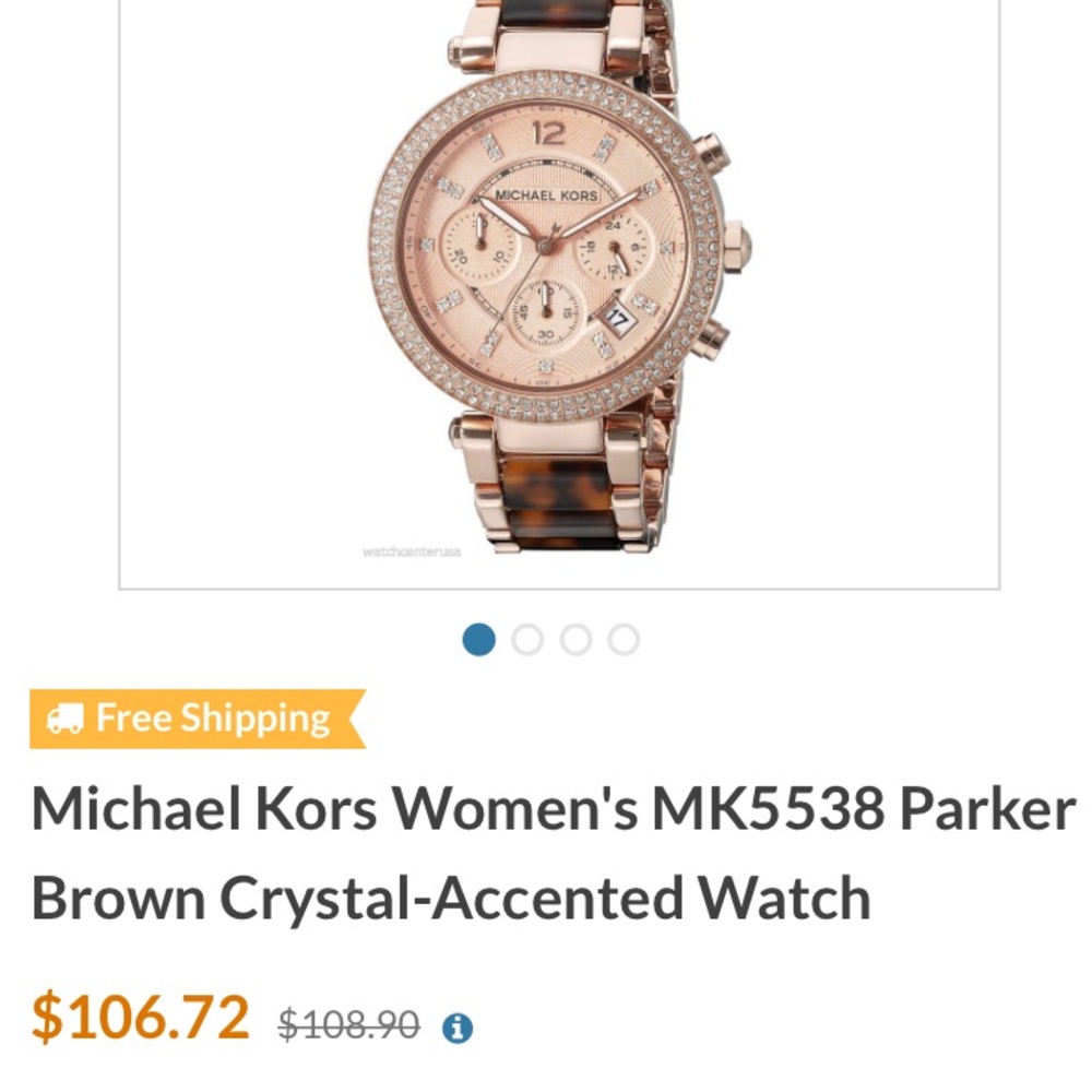 🎉HP Michael Kors MK3583  Women Watch NWOT